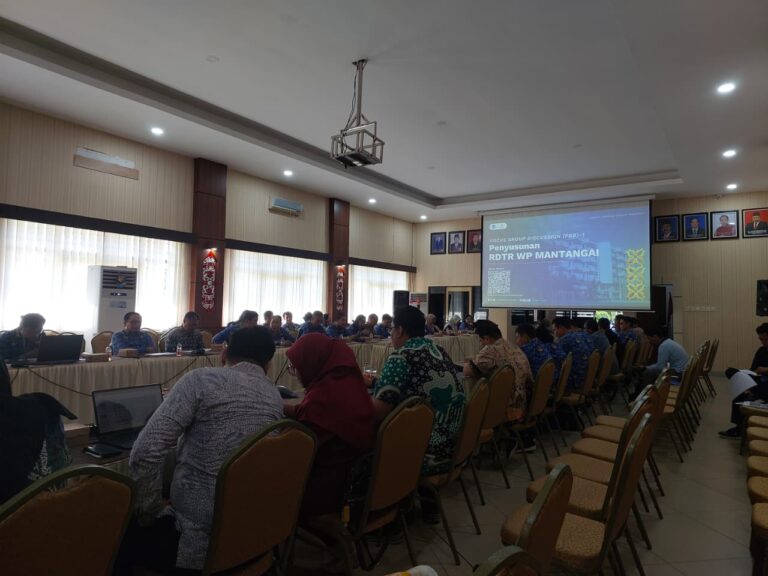 Rapat Focus Group Discussion (FGD) ke-1 Penyusunan RDTR Wilayah Perencanaan Mantangai Tahun 2026