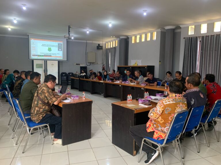 Rapat Forum Penataan Ruang (FPR) Pengambilan Keputusan dalam Rangka Penerbitan Kesesuaian Kegiatan Pemanfaatan Ruang (KKPR) untuk Rencana Perkebunan Kelapa Sawit, Rencana Pabrik Kelapa Sawit, Sekolah Rakyat dan SMKN 2 Bataguh